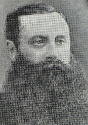 Portrait of W Bro Harry Will Charrington - with an impressively large beard!